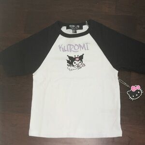Kuromi Logo Kids Tee - Hello Kitty & Friends